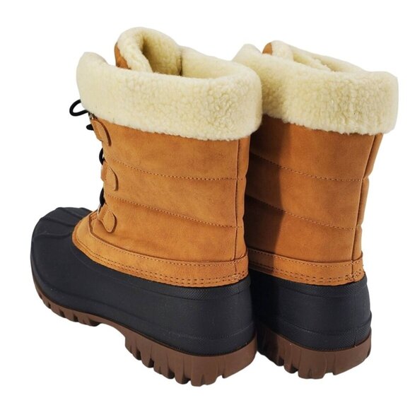 CHOOKA Boots 8 Duck Waterproof Cold Weather Snow Rain Shoes Outdoor Shearling - Picture 5 of 15